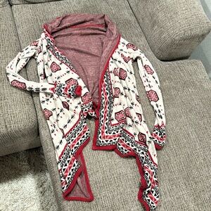 blanket style cardigan